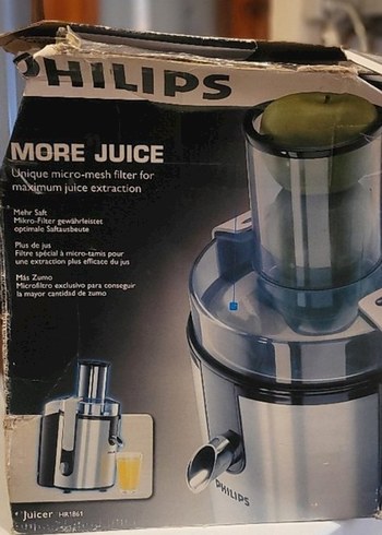 Philips Gri Katı Meyve Sıkacağı - Görsel 2