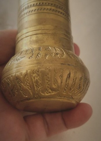 Antika Pirinç Kahve Değirmeni - Görsel 3