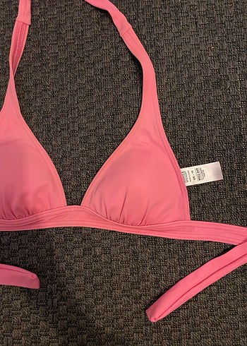 Marks & Spencer Pembe İp Askılı Kadın Bikini Üstü