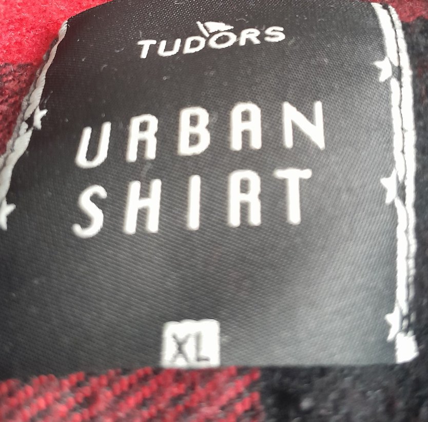 Kırmızı Siyah Kareli Düğmeli Gömlek - Görsel 2