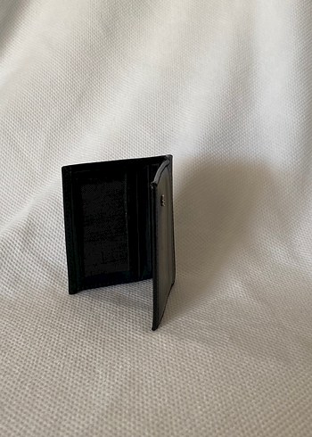 Siyah Minimalist Erkek Cüzdanı Elle - Görsel 4