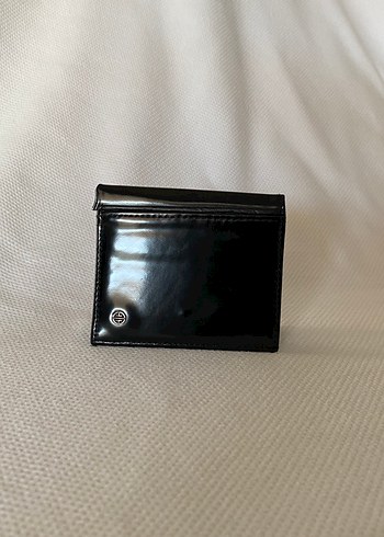 Siyah Minimalist Erkek Cüzdanı Elle - Görsel 2