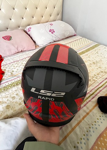 LS2 Siyah Kask, birkaçkez kullanıldı temiz - Görsel 5
