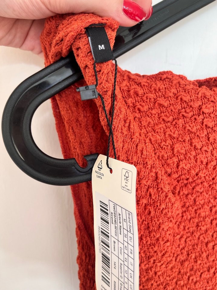 Trendyol Milla Kiremit Rengi  Uzun Elbise - Görsel 3