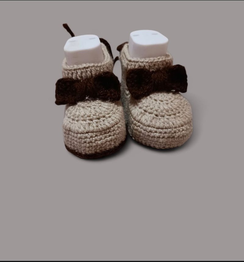 Erkek Çocuk Örgü Bohem Bot - Görsel 2