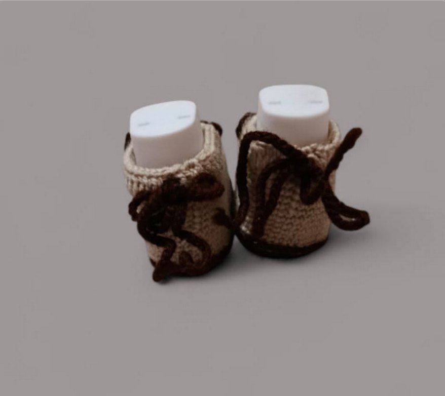 Erkek Çocuk Örgü Bohem Bot - Görsel 3