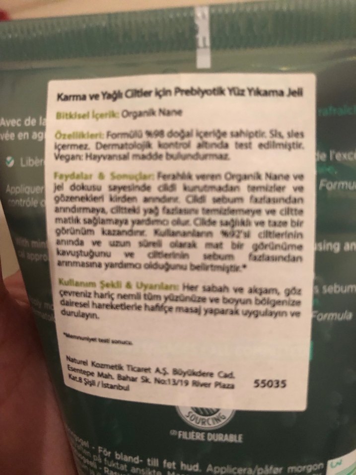 Yves Rocher Pure Menthe Arındırıcı Jel 125ml - Görsel 3