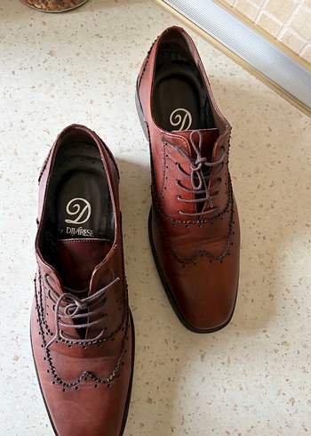 Deri Kahverengi Klasik Erkek Ayakkabı - Görsel 4