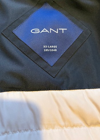 Gant Düğmeli lacivert Erkek Midi Mont - Görsel 5