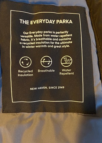 Gant Düğmeli lacivert Erkek Midi Mont - Görsel 7