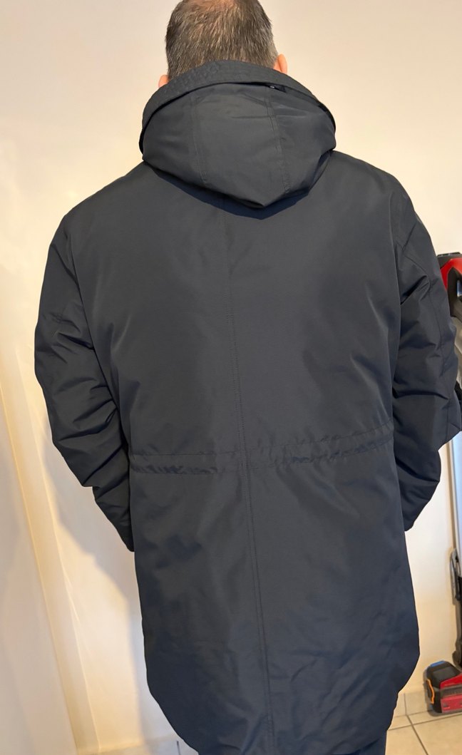 Gant Düğmeli lacivert Erkek Midi Mont - Görsel 3