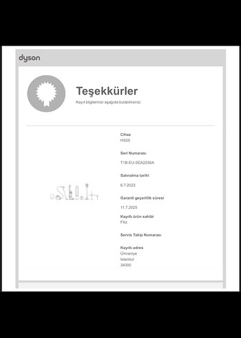 Dyson Dyson Airwrap (Dyson mağazasından alındı)