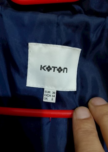 Kadın Lacivert Midi Trençkot beden 34/36 - Görsel 3