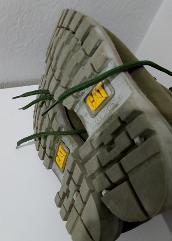 Kadın Yeşil Süet 38 caterpıller - Görsel 3