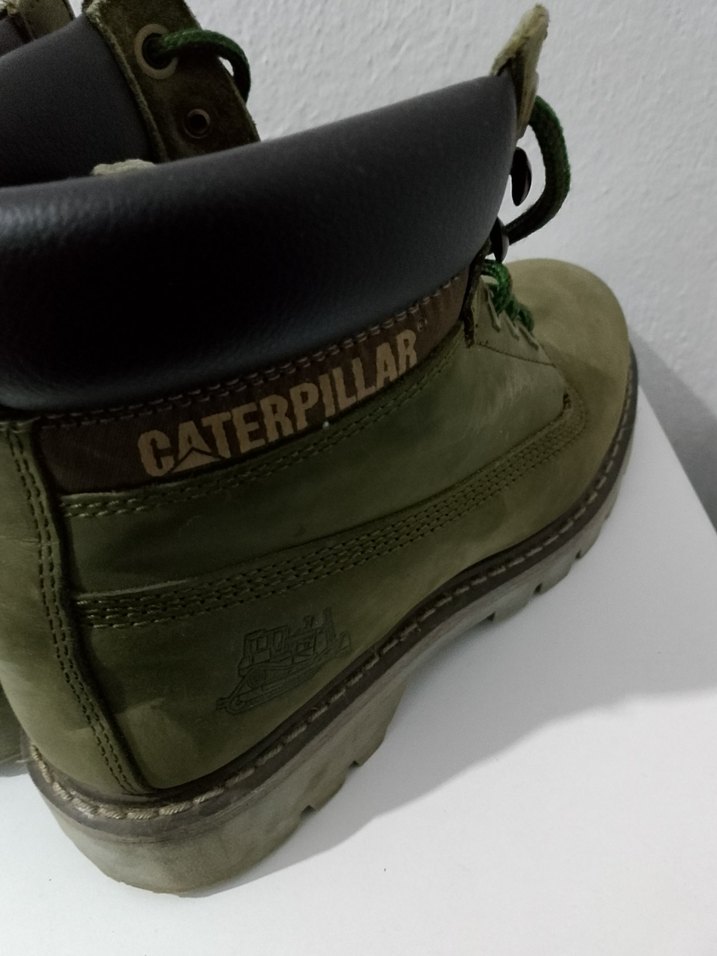 Kadın Yeşil Süet 38 caterpıller - Görsel 2