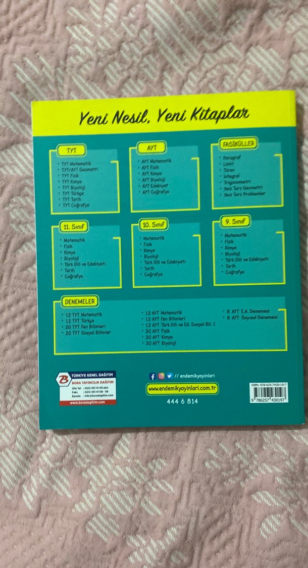 Endemik AYT Matematik Soru Bankası - Görsel 2