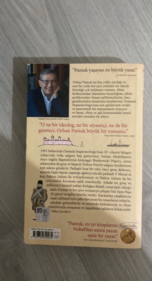 Veba Geceleri - Orhan Pamuk - Görsel 2