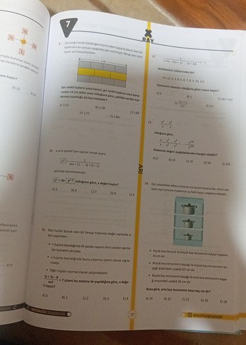 TYT Matematik Denemeleri Kitabı X Ray - Görsel 4