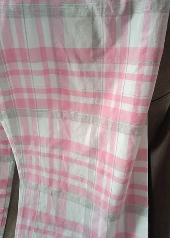 Pembe Ekose Desenli  Şortu - Görsel 3