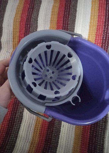 Mor Pastel Çocuk Kovası CEWORLI - Görsel 2