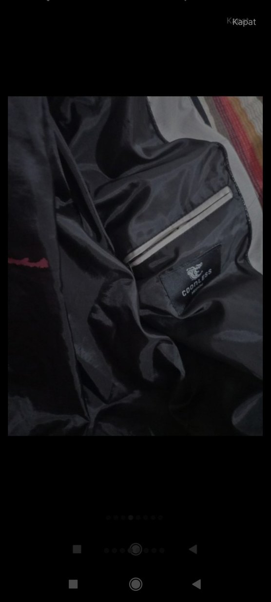 bej erkek mont - Görsel 4