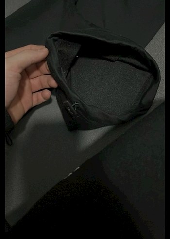 Siyah Rahat Kesim Kadın Eşofman Altı - Görsel 5