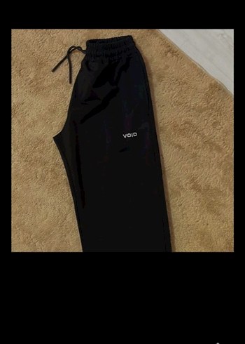 Siyah Rahat Kesim Kadın Eşofman Altı - Görsel 3