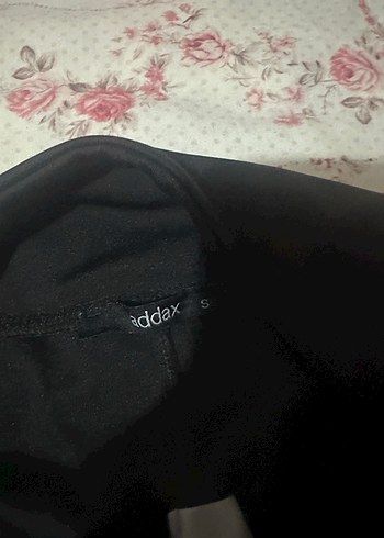 Siyah Düz Rahat Kadın Tayt - Görsel 3