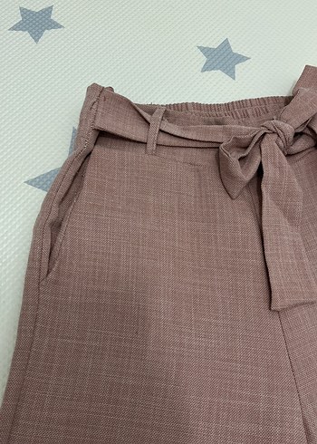 40 Beden pembe Renk Kapri kumaş pantolon