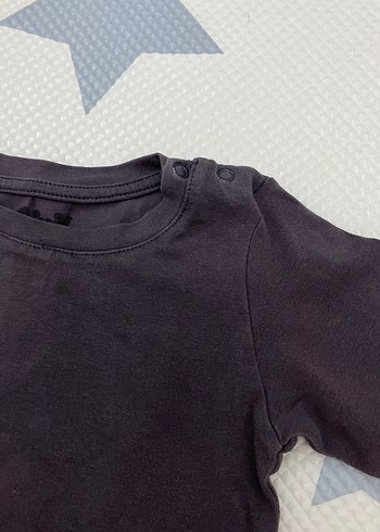 Siyah Çocuk Uzun Kollu İçlik - Görsel 2