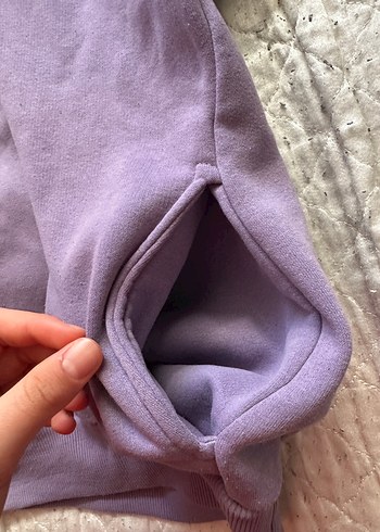 s Beden Mor Kadın Sweatshirt, Rahat Kesim, Uzun Kollu