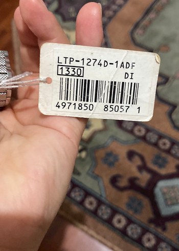 Gri Casio Saat Kordonu - Görsel 3