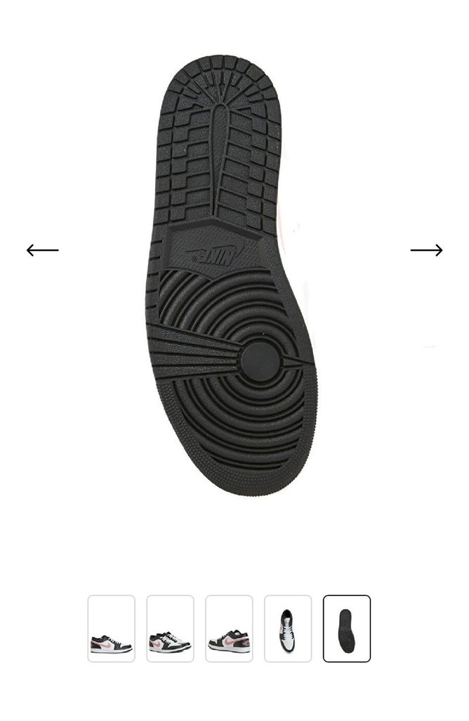 Air Jordan 1 low Sneaker - Görsel 5