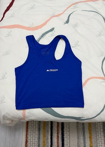 Kappa Mavi Spor Crop Top - Görsel 2