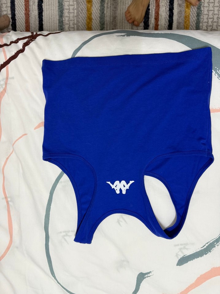 Kappa Mavi Spor Crop Top - Görsel 3