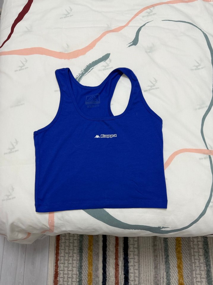 Kappa Mavi Spor Crop Top - Görsel 2