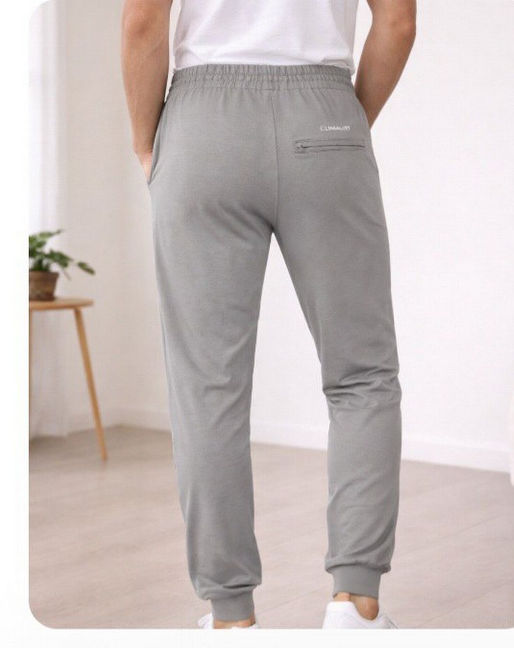 Gri Adidas Erkek Rahat Kesim Eşofman Altı - Görsel 2