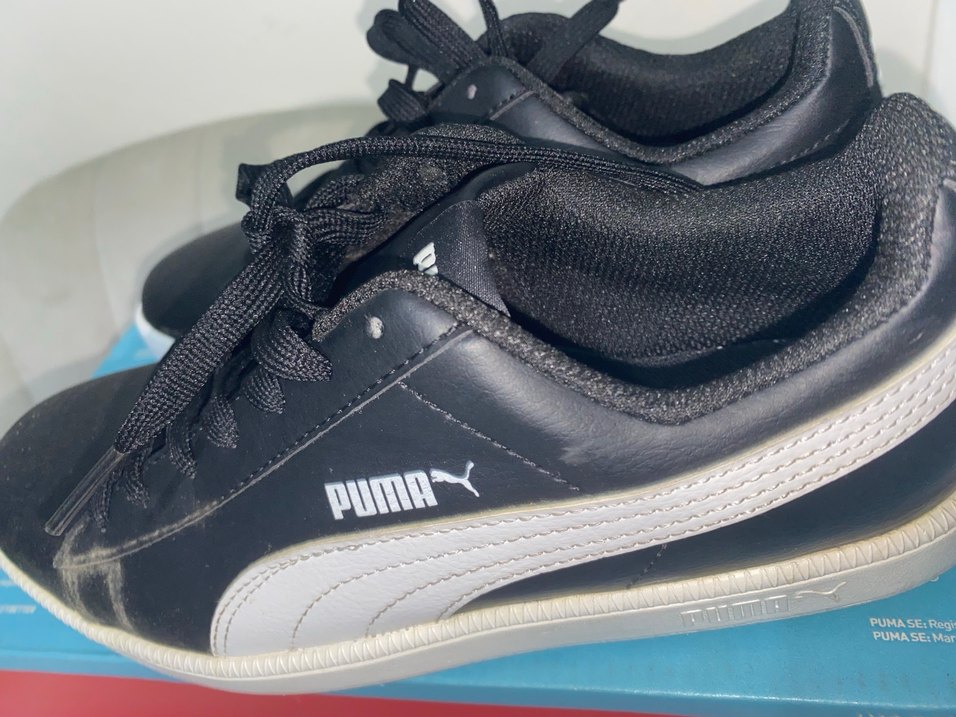 Kadın Siyah Parlak Puma Spor Ayakkabı - Görsel 2