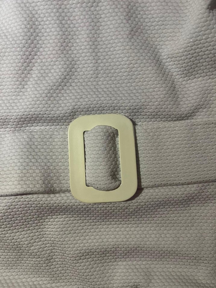 Tek Omuzlu Beyaz Kemerli Kadın Mayo - Görsel 2