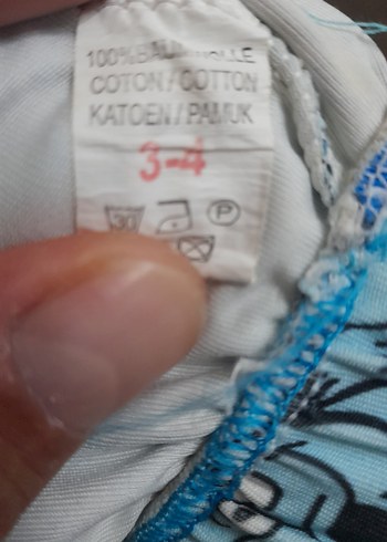 Erkek Çocuk Renkli Desenli Kısa Kollu Mayo Takımı - Görsel 3