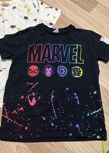LC Waikiki Erkek Çocuk Marvel Baskılı Pamuklu Tişört