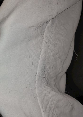 Gipürlü kolları krep abiye gömlek - Görsel 6