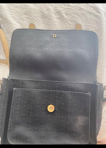  Beden Orjinal Vakko Siyah Deri Kadın Çanta