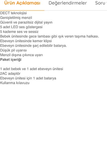 VTech BM1100 Dijital Bebek Telsizi Beyaz - Görsel 2