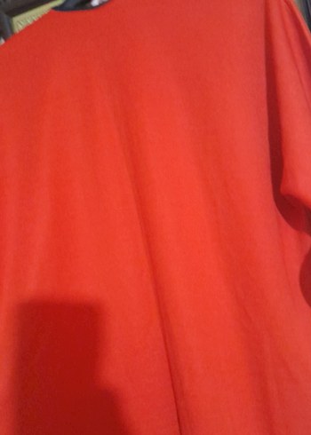 Nakışlı, Uzun, Kırmızı Kadın Sabahlık - Görsel 3