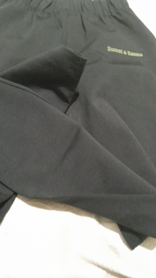 Siyah Rahat  sauna  eşofman - Görsel 3