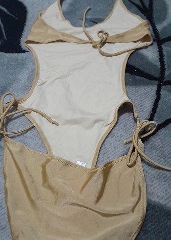 Bej İpli Kadın Mayo - Görsel 2