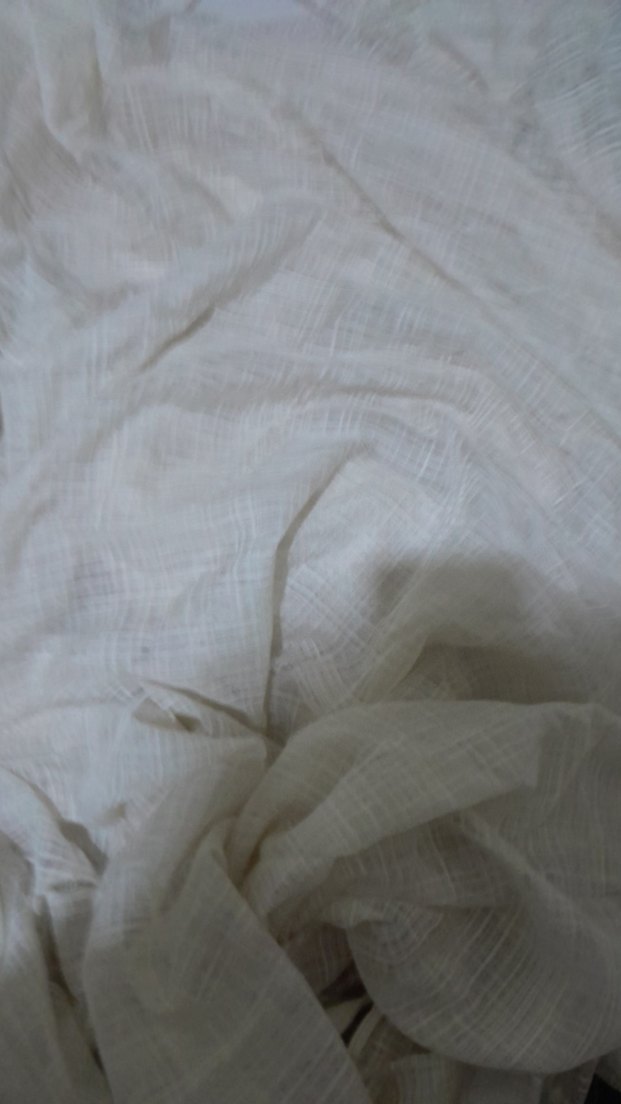 Bohem Gri Beyaz Düz Perde - Görsel 2