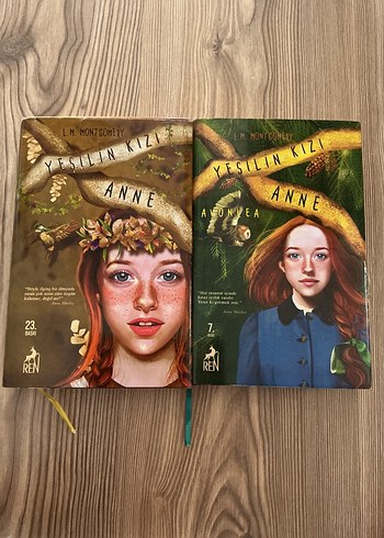 Yeşilin Kızı Anne Roman Seti Ciltli (1 ve 2. Kitap)