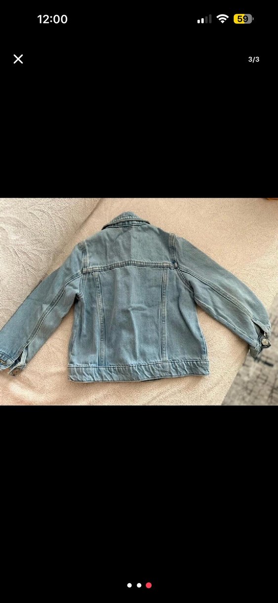 Koton Kız Çocuk Jean Ceket - Görsel 2